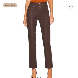 *NWT* FRAME DENIM - Le Sylvie Slender Straight Chocolate Coated (28)